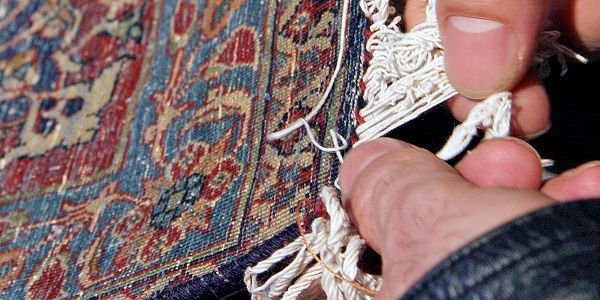 Rug Double Hand Knotting